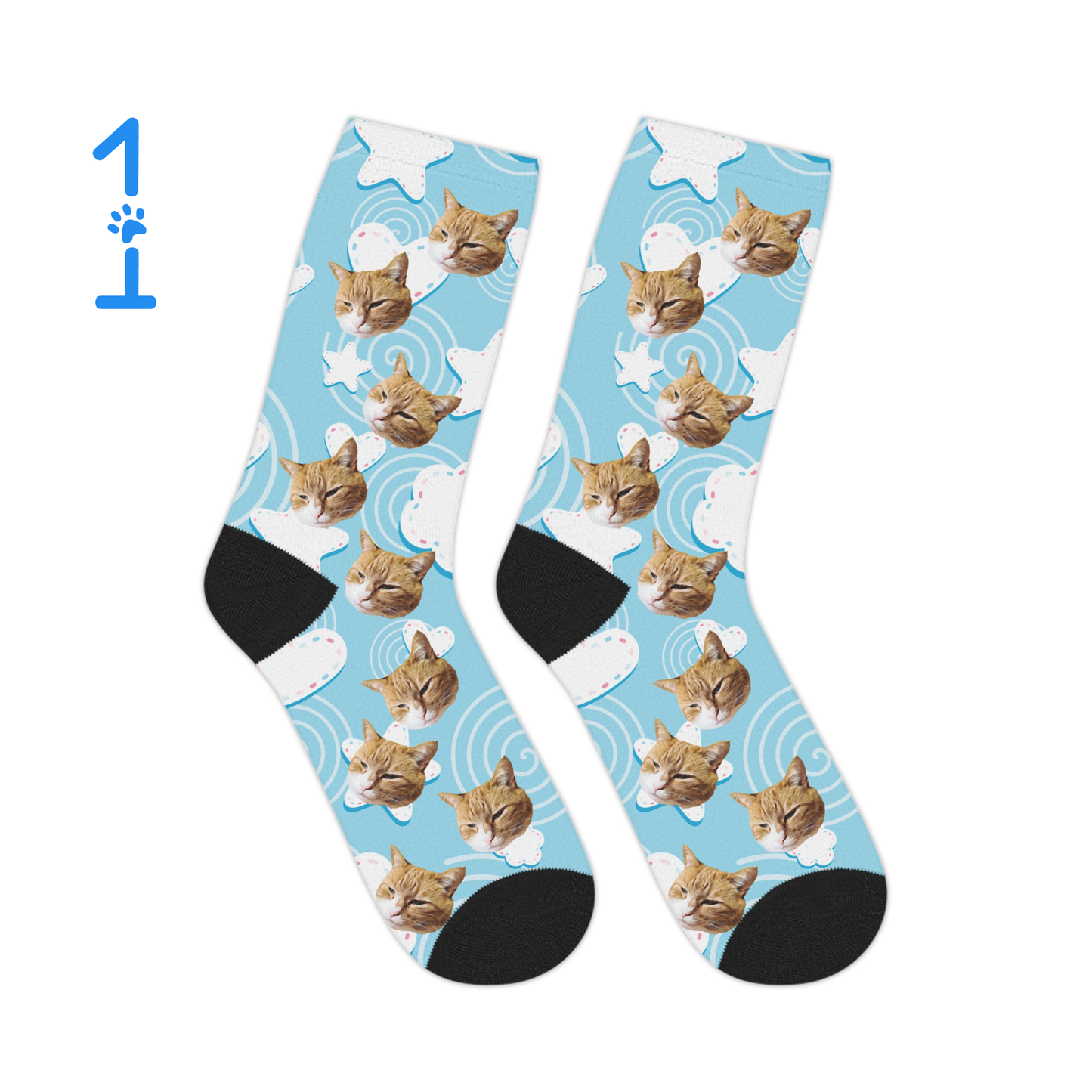 Personalized Socks Featuring Your Pet