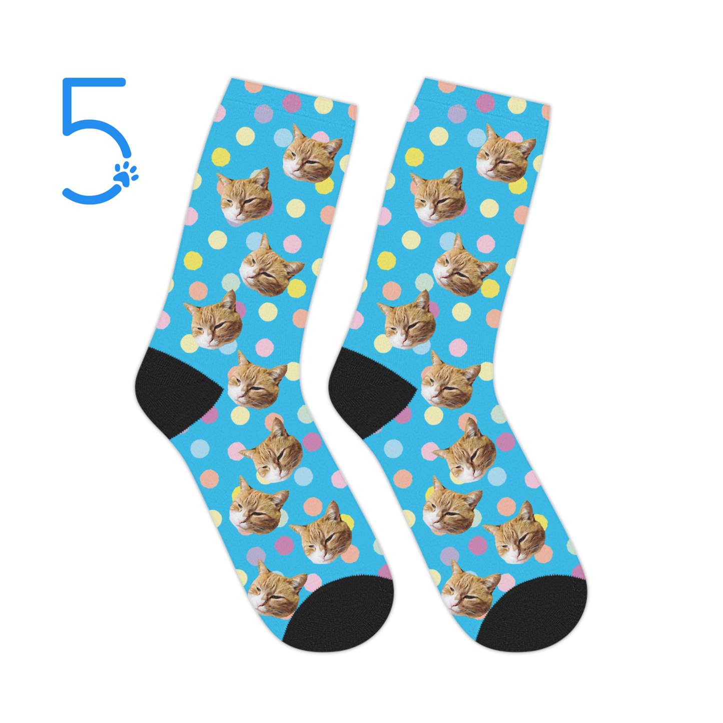 Personalized Socks Featuring Your Pet