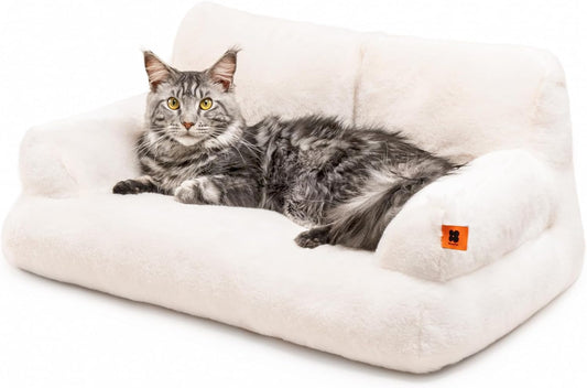 Fluffy Cat Bed & Sofa