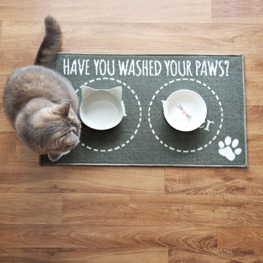 Machine Washable Cat Food Mat