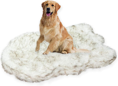 Luxury Faux Fur Dog Bed