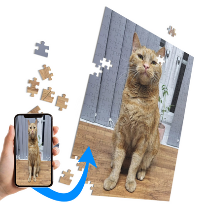 Personalized Jigsaw Puzzles Astronaut Featuring Your Pet